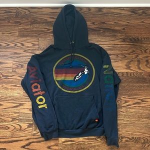 Aviator Nation Women’s Sz Medium Venice, CA Sweatshirt Charcoal